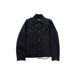 Craig Green Cotton Laced Work Jacket Black Size L